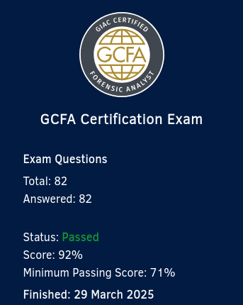 GCFA